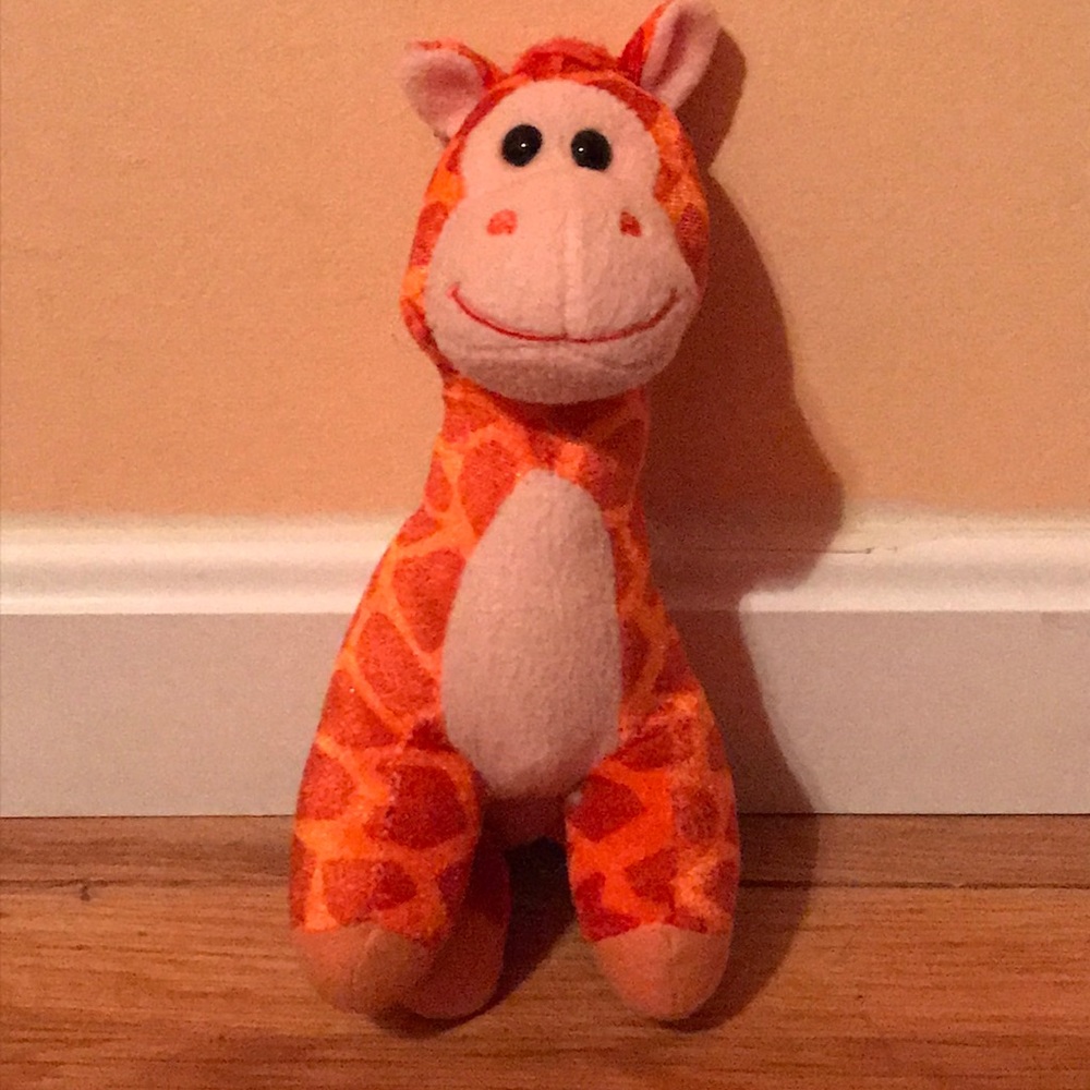 Giraffe Teddy bear & Purple Teddy bear